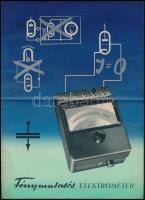 cca 1950 Fénymutatós elektrométer leírása