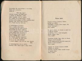 Mentes Mihály: Fertő. Irredenta versek. Győr, 1922, Szent István Társulat bizománya. Kiadói szecessz...
