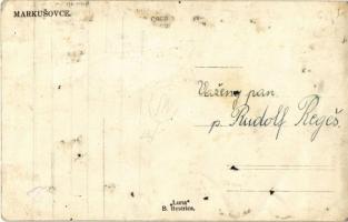 Márkusfalva, Márkusfalu, Márkus-Csépánfalu, Marksdorf, Markusovce; templom, Máriássy kastély, vasútá...