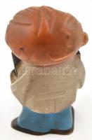 cca 1970 Régi Orion reklámfigura, műanyag, kopott, kissé viseltes állapotban, m: 11 cm