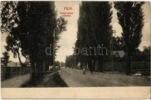 1924 Pilis, Vasút utcai részlet (EK)