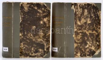 Dimitrij Mereskovszki: Leonardo da Vinci I-II. Bp., 1914. Athenaeum. Két kötetben. Későbbi kopottas ...
