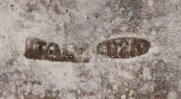 Ezüst(Ag) kutyusos gyűrű, jelzett, állítható méret, kb. 49, nettó: 1,5 g