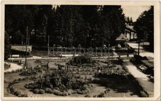 1943 Borszék, Borsec; park részlet. Heiter György udvari fényképész felvétele / park (EK)