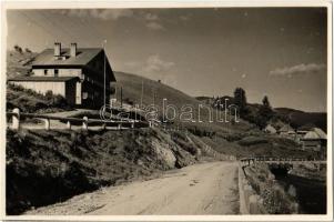 Borsafüred, Borsa; Borsvezér szálló, út / hotel, road