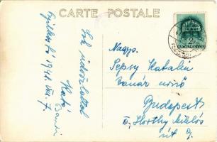 1941 Gyergyószentmiklós, Gheorgheni; Békás-szorosi alagút / Cheile Bicazului / gorge, tunnel. photo