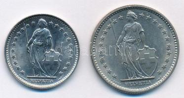 Svájc 1969B 1Fr Cu-Ni + 2Fr Cu-Ni T:1,1-
Switzerland 1969B 1 Franc Cu-Ni + 2 Francs Cu-Ni C:UNC,AU
...