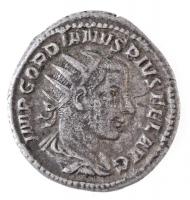 Római Birodalom / Róma / III. Gordianus 241-243. Antoninianus Ag (3,63g) T:2 patina Roman Empire / Rome / Gordianus III 241-243. Antoninianus Ag IMP GORDIANVS PIVS FEL AVG / LAETITIA AVG (3,63g) C:XF patina RCV III 8617, RIC IV-3 86