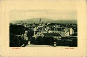1912 Munkács, Mukacheve, Mukachevo, Mukacevo; városi részlet. W.L. Bp. 5663. / general view