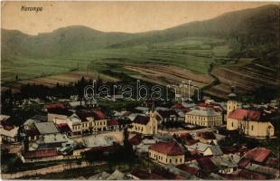 1917 Korompa, Krompach, Krompachy (Szepes); templomok. Balkányi S. kiadása / general view with churches