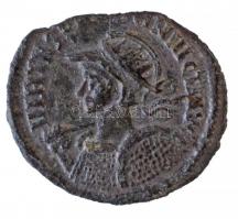 Római Birodalom / Ticinum / Probus 281. Antoninianus AE Br (2,58g) T:2- kitörés Roman Empire / Ticinum / Probus 281. Antoninianus AE Br VIRTVS [PROBI] INVICTI AVG / PAX AVGVSTI - [V]XXI (2,58g) C:VF cracked RIC V-2 518