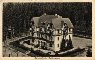 1925 Liberec, Reichenberg in Böhmen; Sommerfrische. Verlag Ferdinand Stracke / holiday resort (EK)