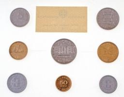 Görögország 1978. 10l-20D (8xklf) forgalmi sor műanyag tokban T:PP
Greece 1978. 10 Lepta - 20 Drach...