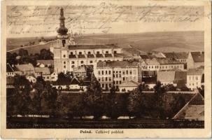 Polná, Celkovy pohled / general view, church (EB)