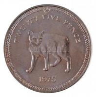 Man-sziget 1970. 1C Cu-Ni "Man-szigeti macska" T:1- 
Isle of Man 1970. 1 Crown Cu-Ni &quo...