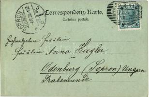 1901 Pola, Pula; Tempel des Augustus / Tempio d'Augusto / Augustus templom / temple