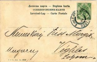 1903 Mostar, Konak, Albrechtskaserne / K.u.K. military barracks, mosque