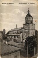 1915 Sambir, Szambir, Sambor; Catholic church. Leon Rosenschein (EB)