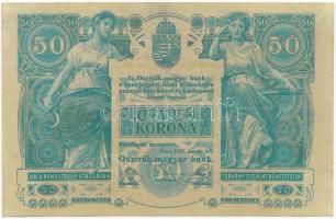 1902. 50K modern hamisítványa T:II kis szakadás Hungary 1902. 50 Korona modern copy C:XF small tear