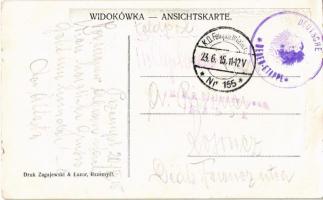 1915 Przemysl, Wschodnio-zachodnia baszta Zamku w Przemyslu z 1464 r. / Ost-westliche Bastei des Sch...