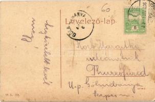 1907 Újszász, Nagy út, szélmalom. W.L. 198. (EK)