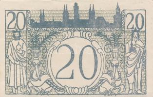 Német Birodalom/Weimari Köztársaság/Bamberg 1918. 20M hivatalos érvénytelenítéssel T:I-