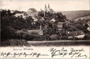 1901 Vranov, Wranau; Panorama / general view, church