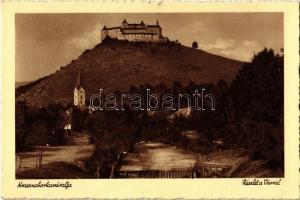 1940 Krasznahorkaváralja, Krásnohorské Podhradie; vár. Fuchs József kiadása / Hrad Krásna Horka / castle