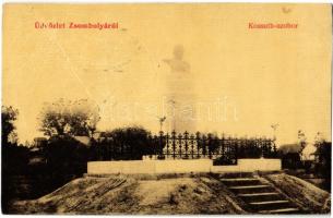 1908 Zsombolya, Hatzfeld, Jimbolia; Kossuth szobor. W.L. 423. / statue (Rb)