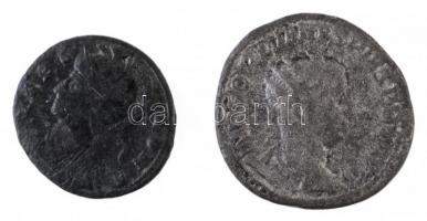 Római Birodalom / Róma / III. Gordianus 241-243. Antoninianus Ag (3,78g) + Siscia / I. Constantinus 334-335. Follis Br (2,35g) T:2- Roman Empire / Rome / III 241-243. Antoninianus Ag IMP GORDIANVS PIVS FEL AVG / LAETITIA AVG (3,78g) + Siscia / Constantinus I 334-335. Follis Br VRBS ROME / .gammaSIS. (2,35g) C:VF RIC IV-3 86; RIC VII 240