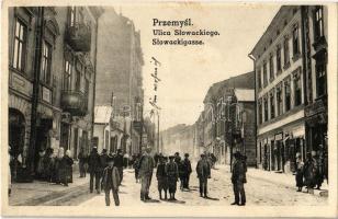 Przemysl, Ulica Slowackiego / Slowackigasse / street, shops