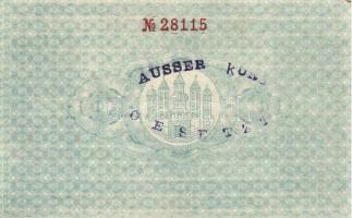 Német Birodalom/Weimari Köztársaság/Frankenberg H.N. 1918. 20M hivatalos érvénytelenítéssel T:I