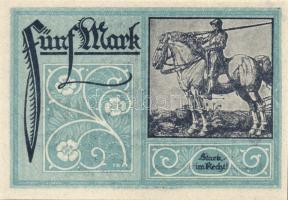 Német Birodalom/Weimari Köztársaság/Frankfurt a. Main 1918. 5M, 10M, 20M mind hivatalos érvénytelení...