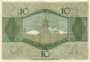 Német Birodalom/Weimari Köztársaság/Frankfurt a. Main 1918. 5M, 10M, 20M mind hivatalos érvénytelení...