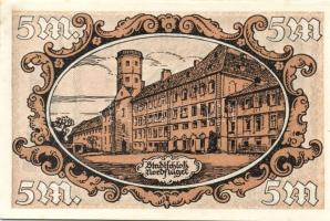 Német Birodalom/Weimari Köztársaság/Fulda 1918. 5M (3x) mind klf! T:I