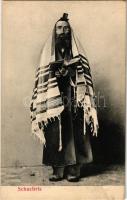 Schachris. S.M.P. Kraków 1906. 39. / Shacharit. Jewish man praying in tallit. Judaica