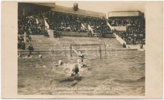1924 Jeux Olympiques. Water Polo, Hongrie-Grande Bretagne / 1924 Summer Olympics in Paris. Hungary - Great Britain water polo match