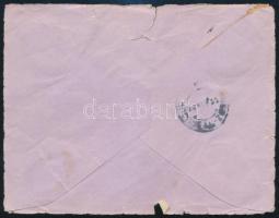 1923 Argentín eszperantó levélzáró levél hátlapon