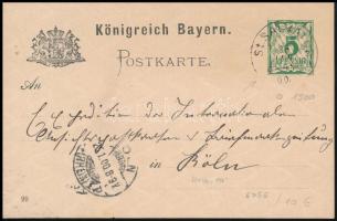 Német Államok Bajorország 1900, German Provinces Bavaria 1900