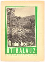 Dr. Pápa Miklós: Budai hegyek. Útikalauz. Bp., 1957., Sport. Második, bővített kiadás. Kiadói papírkötés.