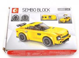 Sembo Block autós építőjáték, eredeti csomagolásában
