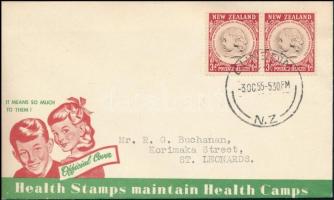 Új-Zéland 1955, New Zealand 1955