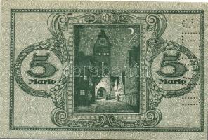 Német Birodalom/Weimari Köztársaság/Memmingen 1918. 5M, 10M mindkettő hivatalos érvénytelenítéssel T...