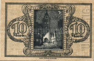 Német Birodalom/Weimari Köztársaság/Memmingen 1918. 5M, 10M mindkettő hivatalos érvénytelenítéssel T...