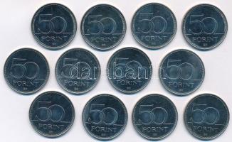 2004. 50Ft Cu-Ni "Magyarország az EU tagja" (4x) + 2006. 50Ft Cu-Ni "1956 tiszteletér...