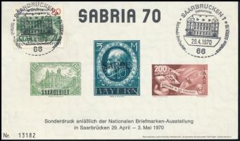 Germany Saar 1970, Németország - Saar 1970