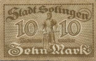 Német Birodalom/Weimari Köztársaság/Solingen 1920. 10M T:III