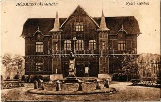 1930 Hódmezővásárhely, nyári színház