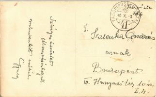 1940 Marosvásárhely, Targu Mures; Széchenyi tér, templomok / square, churches. photo