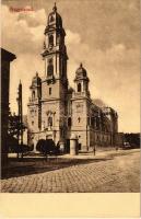 1916 Nagyvárad, Oradea; Barátok temploma. Rigler József Ede kiadása / church